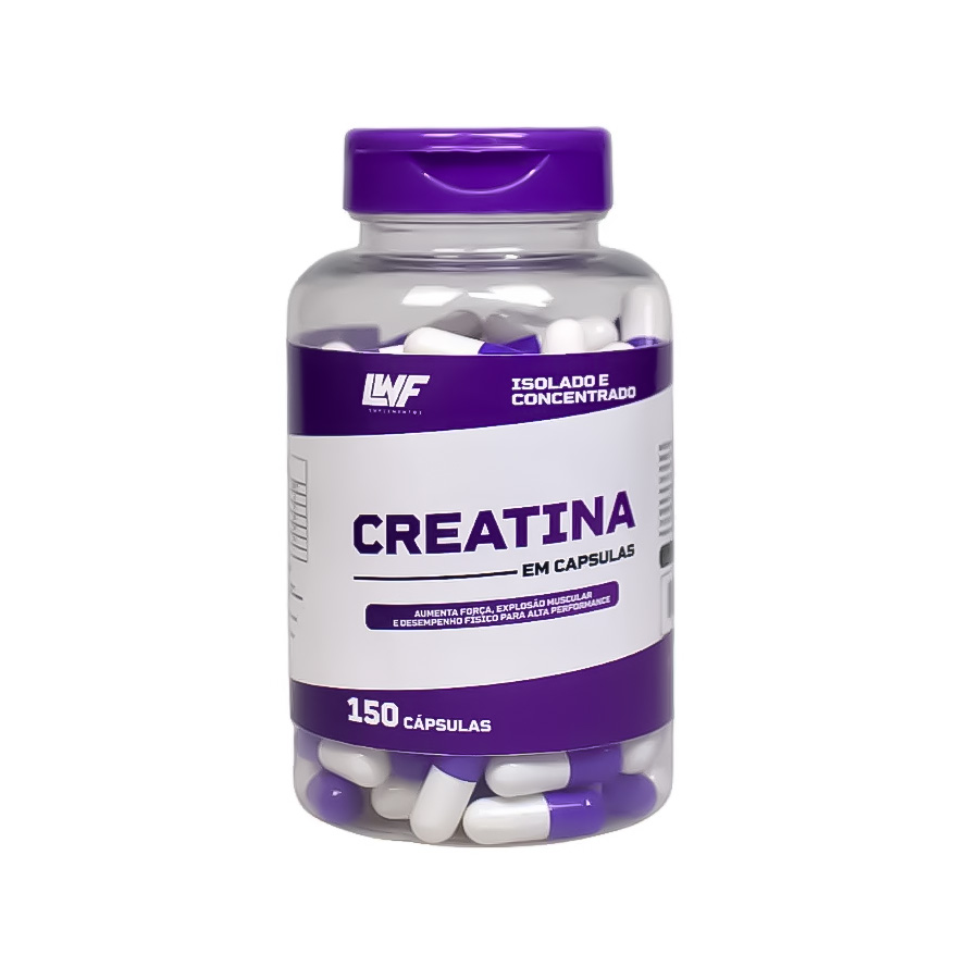 Creatina Isolado e Concentrado 150 Cápsulas